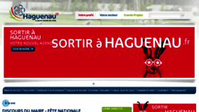 What Ville-haguenau.fr website looked like in 2018 (5 years ago)