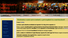 What Vmgsuli.hu website looked like in 2018 (5 years ago)