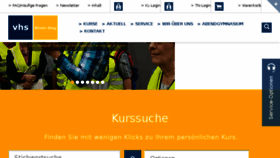 What Vhs-rhein-sieg.de website looked like in 2018 (5 years ago)