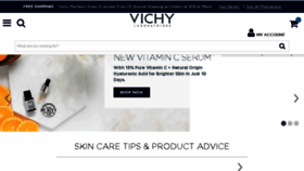 What Vichy.in website looked like in 2018 (5 years ago)