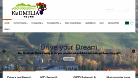 What Viaemiliatours.com website looked like in 2018 (5 years ago)