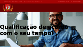 What Visaoedu.com.br website looked like in 2018 (5 years ago)