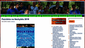 What Vavrovice.cz website looked like in 2018 (5 years ago)