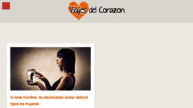 What Viajesdelcorazon.net website looked like in 2018 (5 years ago)