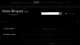 What Votre-briquet.com website looked like in 2018 (5 years ago)