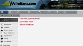 What Vaindians.com website looked like in 2018 (5 years ago)