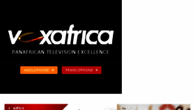 What Voxafrica.com website looked like in 2018 (5 years ago)
