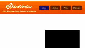 What Videotekaime.net website looked like in 2018 (5 years ago)