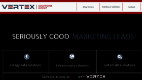 What Vertexsg.com website looked like in 2018 (5 years ago)