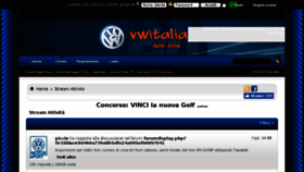 What Vwitalia.it website looked like in 2018 (5 years ago)