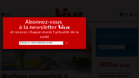 What Viva.presse.fr website looked like in 2018 (5 years ago)