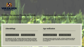 What Von-eicken.com website looked like in 2018 (5 years ago)