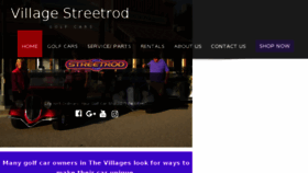 What Villagestreetrod.com website looked like in 2018 (5 years ago)