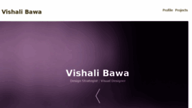 What Vishalibawa.com website looked like in 2018 (5 years ago)