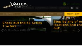 What Valleyagturf.com website looked like in 2018 (5 years ago)