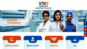 What Vivohealthcare.com website looked like in 2018 (5 years ago)