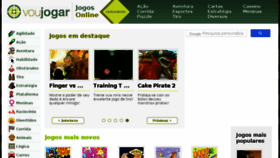 What Voujogar.com.br website looked like in 2018 (5 years ago)