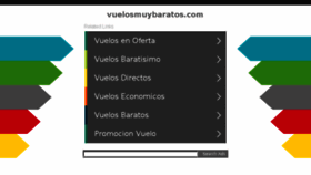 What Vuelosmuybaratos.com website looked like in 2018 (5 years ago)