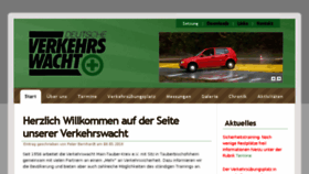 What Verkehrswacht-tauberbischofsheim.de website looked like in 2018 (5 years ago)