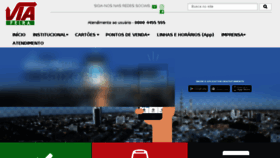 What Viafeira.com.br website looked like in 2018 (8 years ago)