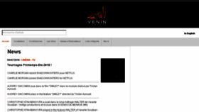 What Venin-lagence.com website looked like in 2018 (5 years ago)