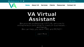 What V-a.co.za website looked like in 2018 (6 years ago)