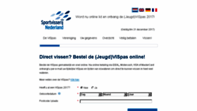 What Vispas.nl website looked like in 2018 (5 years ago)