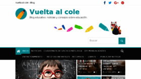 What Vueltaalcole.es website looked like in 2018 (5 years ago)