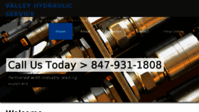 What Valleyhydraulic.com website looked like in 2018 (6 years ago)
