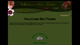What Volkstuinen.be website looked like in 2018 (5 years ago)