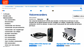 What Voicerecordershop.be website looked like in 2018 (5 years ago)