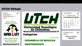 What Virtual.utch.edu.mx website looked like in 2018 (5 years ago)