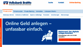 What Volksbank-brawo.de website looked like in 2018 (5 years ago)