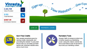 What Vinrasta.com website looked like in 2018 (6 years ago)
