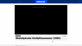 What Videakid.hu website looked like in 2018 (5 years ago)