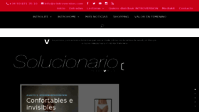 What V-introversion.com website looked like in 2018 (5 years ago)