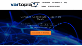 What Vartopia.com website looked like in 2018 (5 years ago)