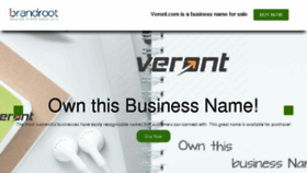 What Veront.com website looked like in 2018 (5 years ago)