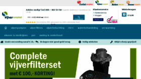 What Vijvercompleet.nl website looked like in 2018 (5 years ago)