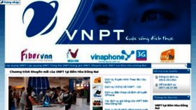 What Vnptbienhoa-dongnai.com website looked like in 2018 (5 years ago)