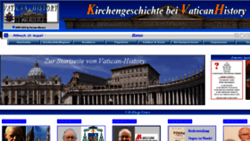 What Vaticanhistory.de website looked like in 2018 (5 years ago)