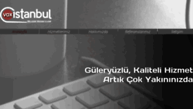 What Voxistanbul.com website looked like in 2018 (5 years ago)