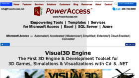 What Visual3d.net website looked like in 2018 (5 years ago)