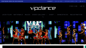 What Vipdance.com website looked like in 2018 (5 years ago)