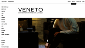 What Veneto.co.kr website looked like in 2018 (5 years ago)