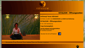 What Vitaleum.de website looked like in 2018 (5 years ago)