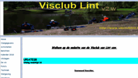 What Visclublint.be website looked like in 2018 (5 years ago)