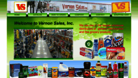 What Vernonsales.com website looked like in 2018 (5 years ago)