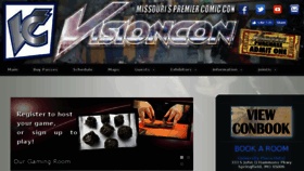 What Visioncon.net website looked like in 2018 (5 years ago)