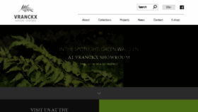 What Vranckx.com website looked like in 2018 (5 years ago)